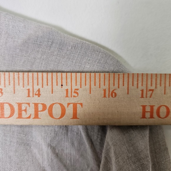 The Drop S Beige Linen Blazer‎ Double Breasted Oversized Minimalist Capsule - Picture 6 of 11